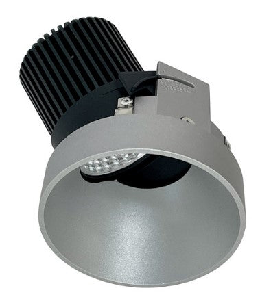 Nora Lighting NIO-4RTSLA50XHZ/10 4 Inch Iolite LED Round Trimless Adjustable Slot, 1000lm / 14W, 5000K, Haze