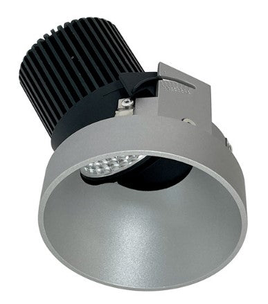 Nora Lighting NIO-4RTSLACDXHZ 4 Inch Iolite LED Round Trimless Adjustable Slot, 800lm / 14W, Comfort Dim, Haze