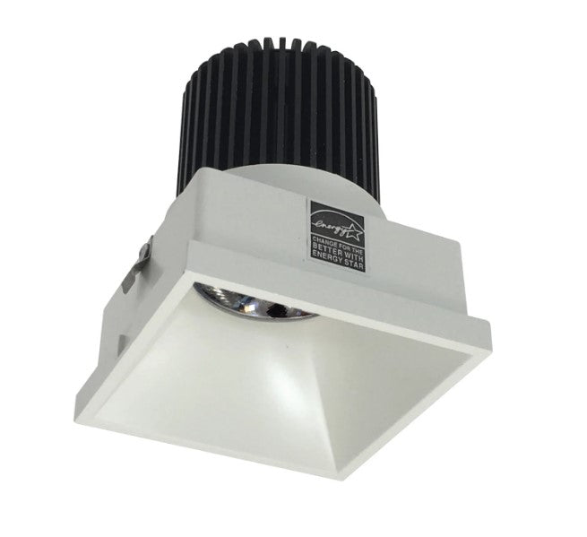 Nora Lighting NIO-4STLNDC30QWW 4 inch Iolite Led Square Trimless Downlight White Finish