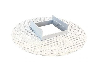 Nora Lighting NIO-TLMR-4SA LED 4 Inch Square Trimless Mud Ring for Iolite Square Trimless