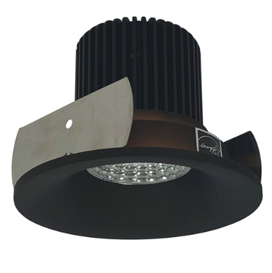 Nora Lighting NIOB-2RNB40QBZ 2" Iolite LED Round Bullnose,10-Degree Optic, 850lm / 12W, 4000K Color Temperature, Bronze Reflector / Bronze Flange Finish
