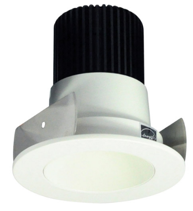 Nora Lighting NIOB-2RNDC27QMPW 2" Iolite LED Round Reflector, 10-Degree Optic, 850lm / 12W, 2700K Color Temperature, Matte Powder White Reflector / Flange Finish