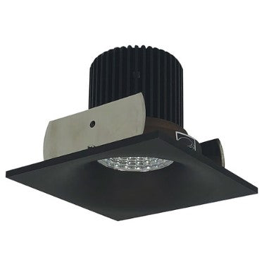 Nora Lighting NIOB-2SNB27QBZ 2 Inch Iolite LED Square Bullnose, 10-Degree Optic, 850lm / 12W, 2700K, Bronze Finish