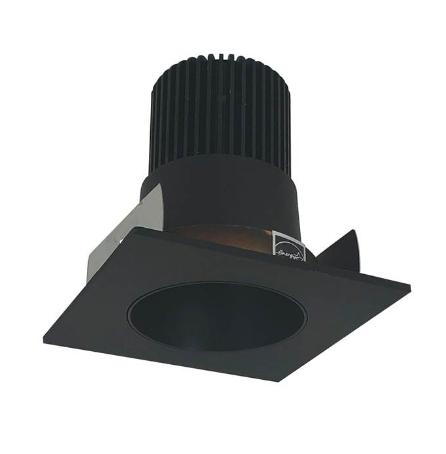 Nora Lighting NIOB-2SNDC30QBZ 2" Iolite LED Square Reflector with Round Aperture, 10-Degree Optic, 850lm / 12W, 3000K, Bronze Reflector / Bronze Flange