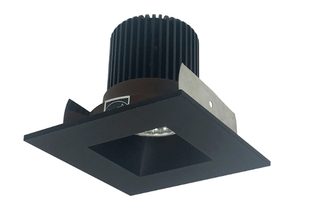 Nora Lighting NIOB-2SNDSQ27QBZ 2" Iolite LED Square Reflector with Square Aperture, 10-Degree Optic, 850lm / 12W, 2700K, Bronze Reflector / Bronze Flange