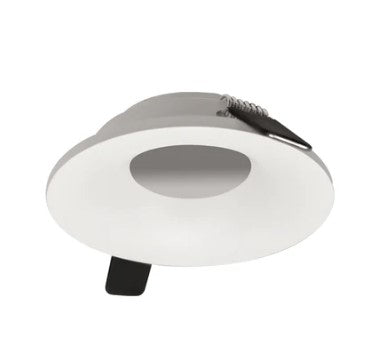 Nora Lighting NIOC-2RNBWW 2" Iolite Can-less Round Bullnose Trim, White finish