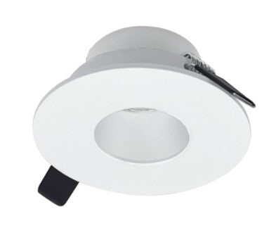 Nora Lighting NIOC-2RPHMPW 2" Iolite Can-less Round Pinhole Trim, Matte Powder White Finish