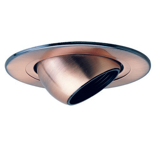 Nora Lighting NL-440 4" Metal Trim with 1" Pinhole White Metal Trim - 1" Pinhole