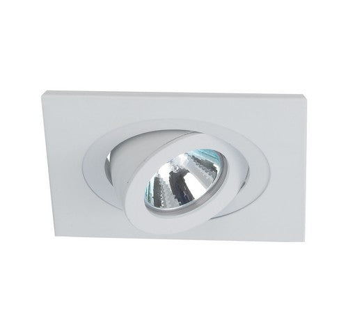 Nora Lighting NL-4865WW 4" Surface Adjustable with Square Trim White Adjustable - White Square Trim