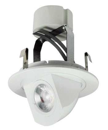 Nora Lighting NLCBC-47027XMPW/AEM 4 Inch Cobalt Retrofit Elbow, 800lm, 2700K, White w/EM
