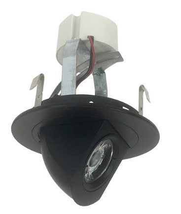 Nora Lighting NLCBC-47030XB/A 4 Inch Cobalt Retrofit Elbow, 800lm, 3000K, Black