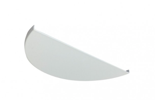 Nora Lighting NLCBC-6EYELIDMPW 6" Eyelid For Cobalt I & Click, Matte Powder White