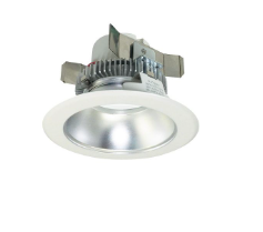 Nora Lighting NLCBC2-45127HZW/A 4" Cobalt Click 750LM LED Retrofit, Round Reflector, 10W, 2700K, 120V Triac/ELV Dimming, Haze/White