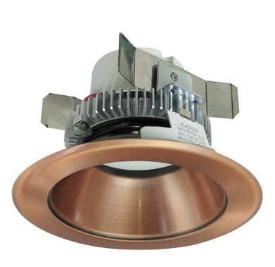 Nora Lighting NLCBC2-45130COCO/10 4 Inch Cobalt Click LED Retrofit, Round Reflector, 1000lm / 12W, 3000K, Copper Reflector / Copper Flange