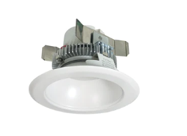 Nora Lighting NLCBC2-45130WW/A 4" Cobalt Click LED Retrofit, Round Reflector, 750lm / 10W, 3000K, White Reflector / White Flange
