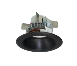 Nora Lighting NLCBC2-45135BZBZ/10LE4 4" Cobalt Click LED Retrofit, Round Reflector, 1000lm / 12W, 3500K, 120V-277V input; Triac / ELV / 0-10V dimming, Bronze Reflector / Bronze Flange