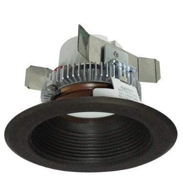 Nora Lighting NLCBC2-45235BZBZ/10 4 Inch Cobalt Click LED Retrofit, Baffle, 1000lm / 12W, 3500K, Bronze Baffle / Bronze Flange