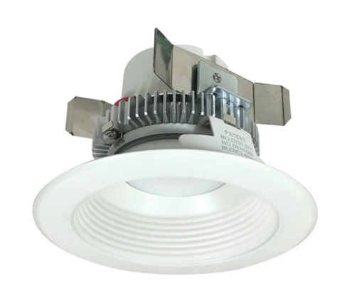 Nora Lighting NLCBC2-452CDWW/A 4" Cobalt Click LED Retrofit, Baffle, 750lm / 10W, Comfort Dim, White Baffle / White Flange