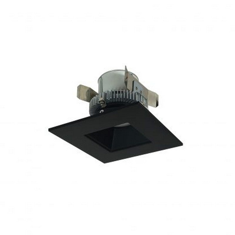 NORA Lighting NLCBC2-45630BB/A 10W 4 Inch LED Cobalt Click Retrofit Square Reflector with Square Aperture Black Finish 3000K 750lm 120V