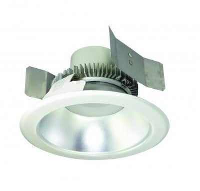 Nora Lighting NLCBC2-55127DW/10 5 Inch Cobalt Click LED Retrofit, Round Reflector, 1000lm / 12W, 2700K, Diffused Clear Reflector / White Flange