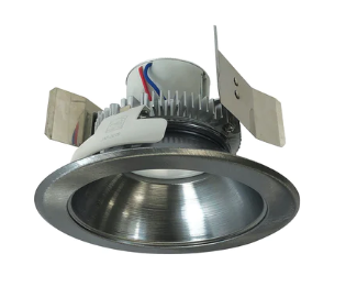 Nora Lighting NLCBC2-55140NN/10 5" Cobalt Click LED Retrofit, Round Reflector, 1000lm / 12W, 4000K, Natural Metal Reflector / Natural Metal Flange