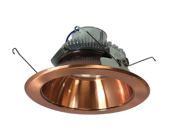 Nora Lighting NLCBC2-65130COCO/A 6" Cobalt Click LED Retrofit, Round Reflector, 750lm / 10W, 3000K, Copper Reflector / Copper Flange