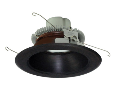 Nora Lighting NLCBC2-65135BZBZ/10LE4 6" Cobalt Click LED Retrofit, Round Reflector, 1000lm / 12W, 3500k Color Temperature, Bronze Reflector / Bronze Flange Finish, 120V-277V input Triac / ELV / 0-10V dimming