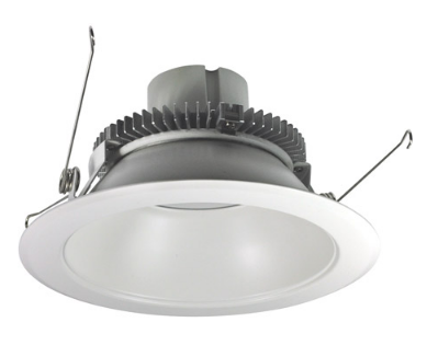 Nora Lighting NLCBC2-651CDWW/A 6" Cobalt Click LED Retrofit, Round Reflector, 750lm / 10W, Comfort Dim Color Temperature, White Reflector / White Flange Finish