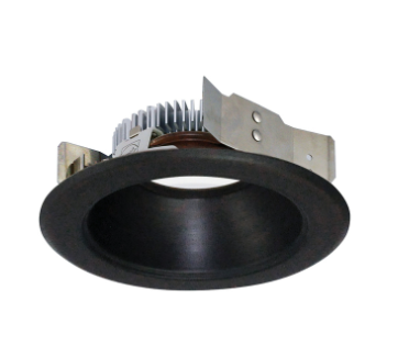 Nora Lighting NLCBS-4W511230BZ 4" Cobalt Shallow High Lumen LED Trim, Round Reflector, lumens 1200lm, color temperature 3000K, Bronze Finish
