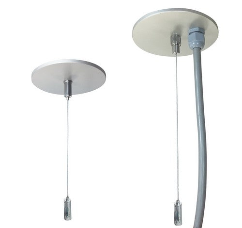 NORA Lighting NLIN-PCCA 8' Pendant & Power Mounting Kit for L-Line LED Linear