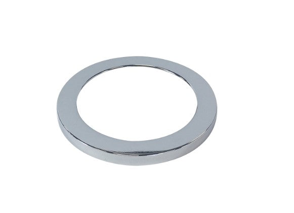 Nora Lighting NLOCAC-6RCH 6 Inch Camo Round Magnetic Trim Ring Chrome Finish