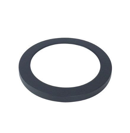 Nora Lighting NLOCAC-8RB 8 Inch Camo Round Magnetic Trim Ring Black Finish