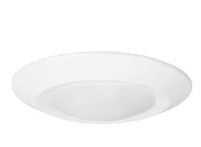 Nora Lighting NLOPAC-R4REGT2430W 4" Regressed AC Opal LED Surface Mount, 700lm / 11W, 3000K, White finish