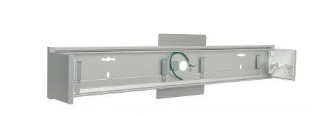 Nora Lighting NLUD-4WMA 4-ft L-Line Indirect/Direct Linear Wall Mount Kit (power cable included) Aluminum Finish