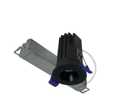 Nora Lighting NM1-PRDCL127BB 1" M1+ Canless LED Downlight, 600 Lumens Color Temperature 2700K Matte Black Finish