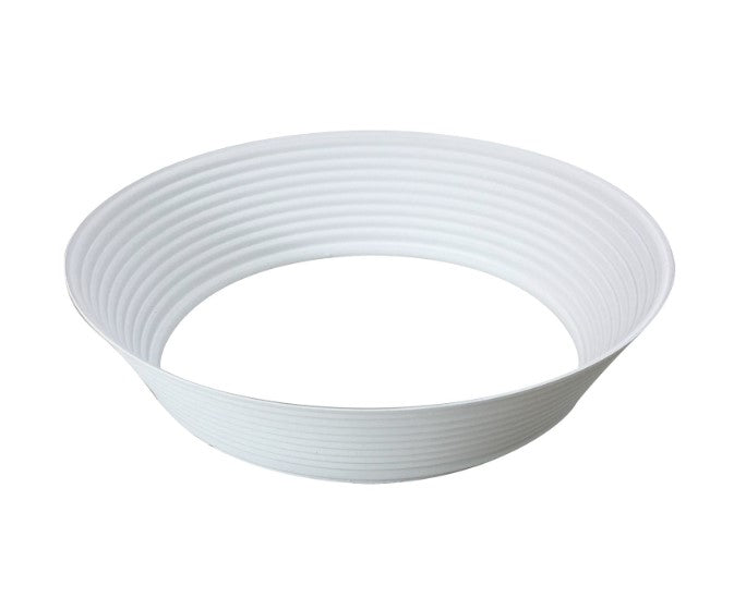 Nora Lighting NOX-56BAFW 5/6 Inch Onyx Round Baffle Insert White Finish
