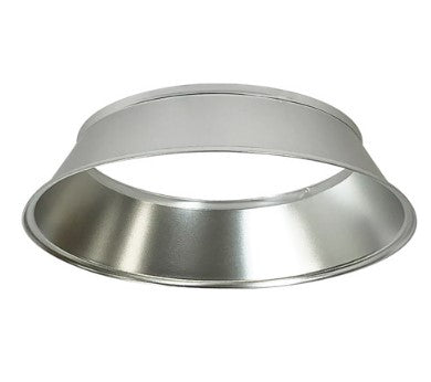 Nora Lighting NOX-56REFLD 5/6 Inch Onyx Round Reflector Insert Clear Diffused Finish