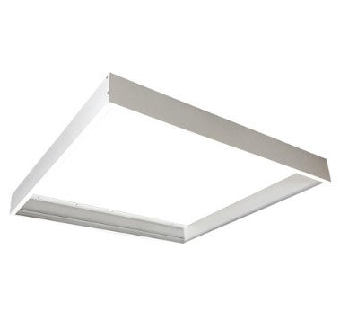 Nora Lighting NPDBL-22DFK/W Slide-in Frame for Surface Mounting 2x2 Edge-Lit & Back-Lit Panels, White