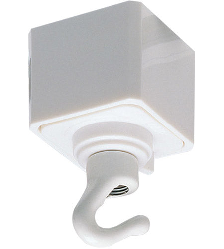 Nora Lighting NT-308S Utility Hook Track, Silver Finish