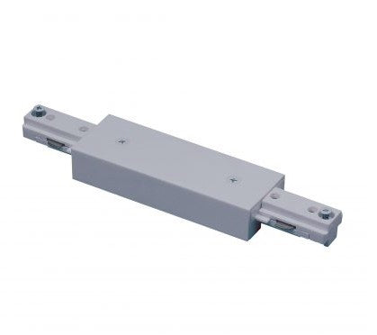 Nora Lighting NT-312S I Connector, 1 Circuit Track, Silver Finish