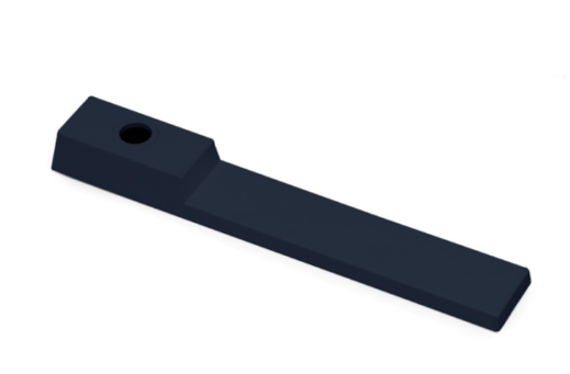 Nora Lighting NT-326B One or Two Circuit Track Wire Way Cover, Black Finish