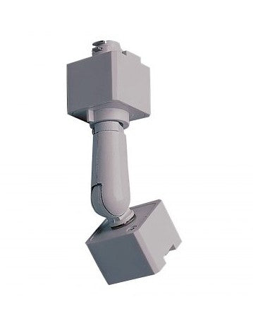 Nora Lighting NT-334S Slope Adapter For J-Style Track Fixtures To H Track Silver Finish