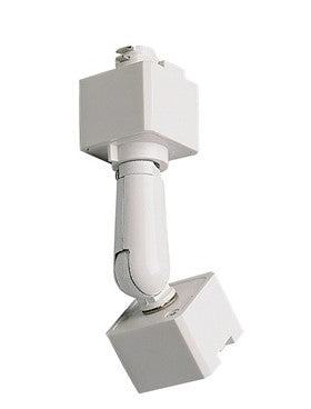Nora Lighting NT-334W Slope Adapter For J-Style Track Fixtures To H Track White Finish