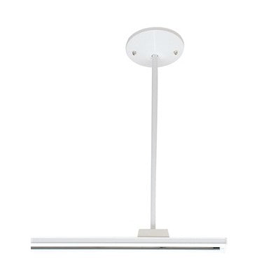 Nora Lighting NT-336W 36 Inch Pendant Assembly Kit White Finish