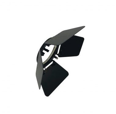 Nora Lighting NT-339CPB Barn Door for Aiden LED Track Heads, Black Ceiling Light