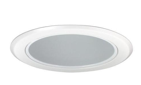 Nora Lighting NT-5020W 5" Specular Reflector w/ Metal Ring, White Finish