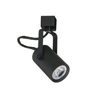 Nora Lighting NTE-860L940M10B/L MAY LED Track Head, Lumens 800lm, Watt 10W, Color Temperature 4000K, 90+ CRI, Narrow Flood, Black Finish, L-Style