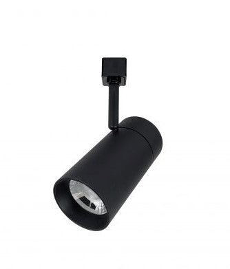 Nora Lighting NTE-865L927NB/L MAX LED Track Head, Lumens 2450lm, Watt 25W, Color Temperature 2700K , Narrow Flood Optic 32 Degree, Black Finish L-Style