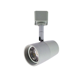 Nora Lighting NTE-870L927X10S/L MAC L-Style LED Track Head, Color Temperature 2700K, Lumens 700lm/10W, Spot/Flood, Silver Finish