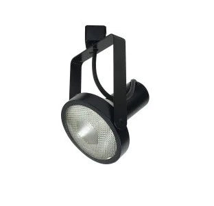 Nora Lighting NTH-108B/A/J PAR38 Rear Loading Gimbal Ring, Black Finish J-Style Adapter